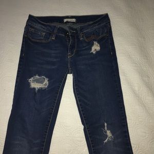Bullhead Distressed Ripped Jeans